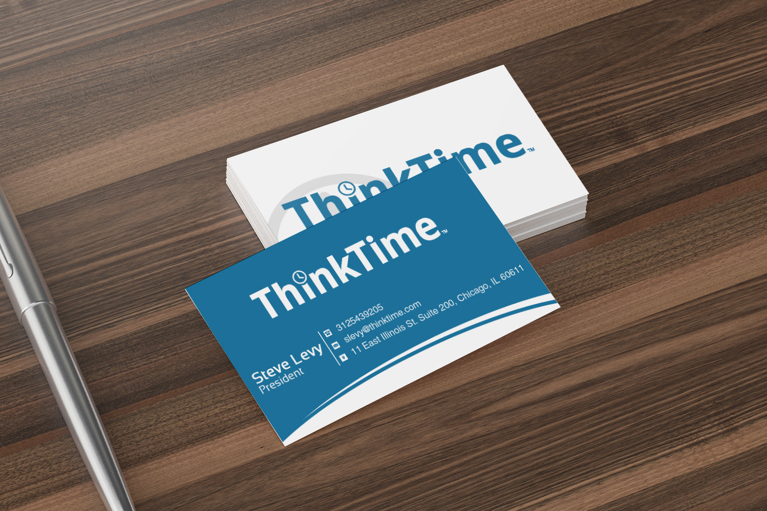 Visitenkarten-Design von Lanka Ama für ThinkTime  | Design #10302590
