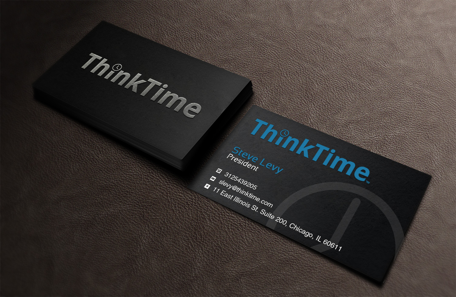 Visitenkarten-Design von Lanka Ama für ThinkTime  | Design #10302593