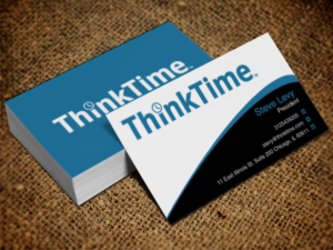 Business Card Design by Lanka Ama for ThinkTime  | Design: #10302596