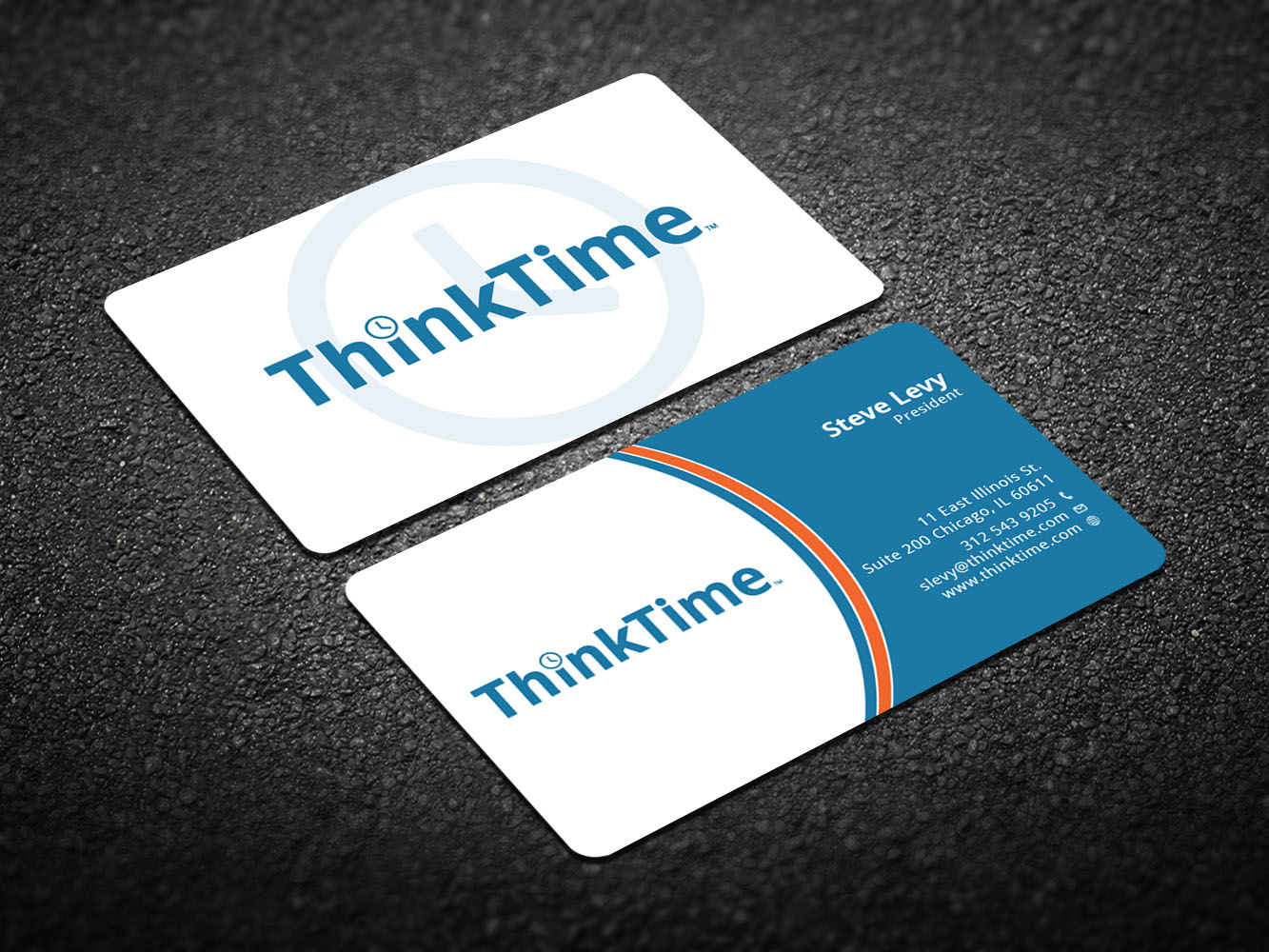 Business Card Design by Verified artistry (Design garden) for ThinkTime  | Design #10299763