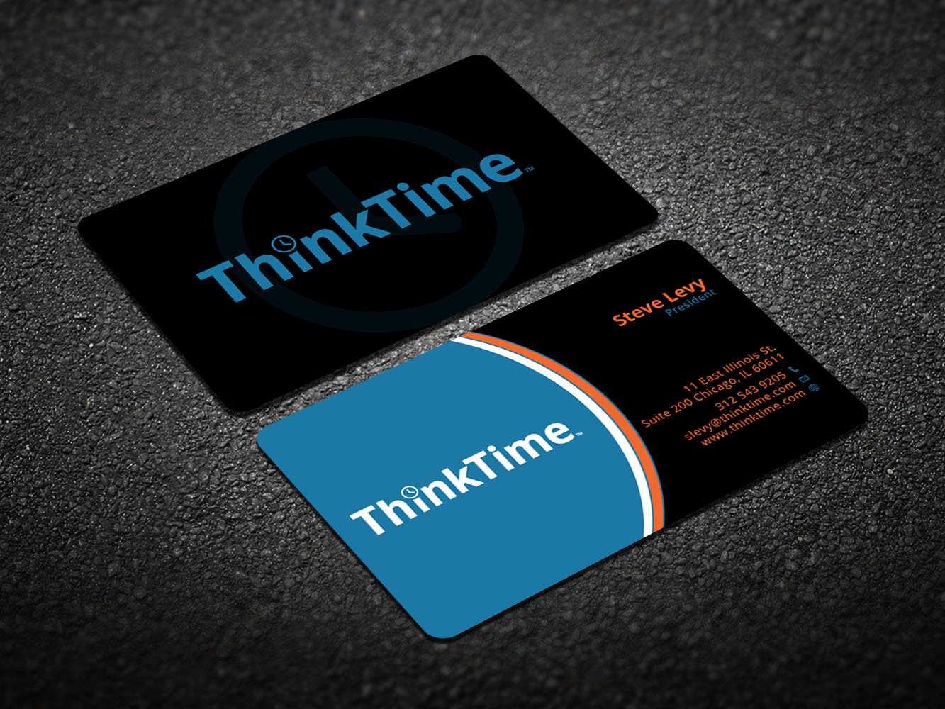Business Card Design by Verified artistry (Design garden) for ThinkTime  | Design #10299764