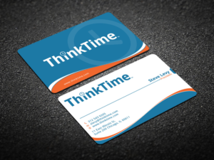 Business Card Design by Verified artistry (Design garden) for ThinkTime  | Design: #10299766