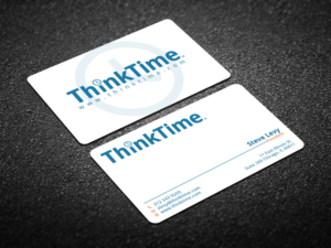 Business Card Design by Verified artistry (Design garden) for ThinkTime  | Design: #10299772