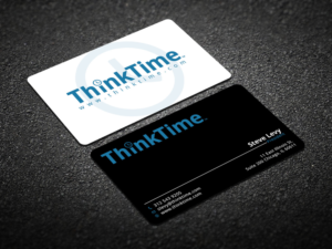 Business Card Design by Verified artistry (Design garden) for ThinkTime  | Design: #10299780