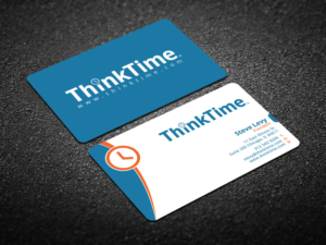 Business Card Design by Verified artistry (Design garden) for ThinkTime  | Design: #10299781