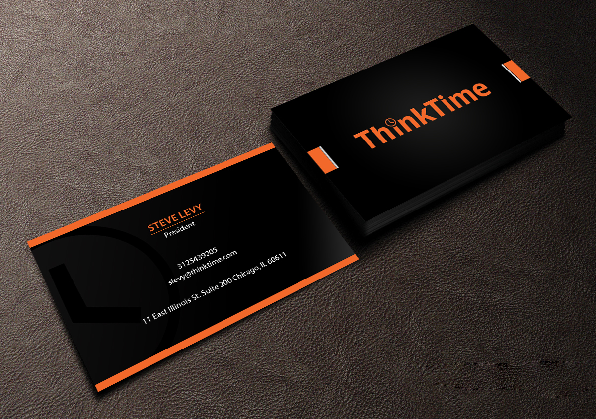 Business Card Design by Creations Box 2015 for ThinkTime  | Design #10303970