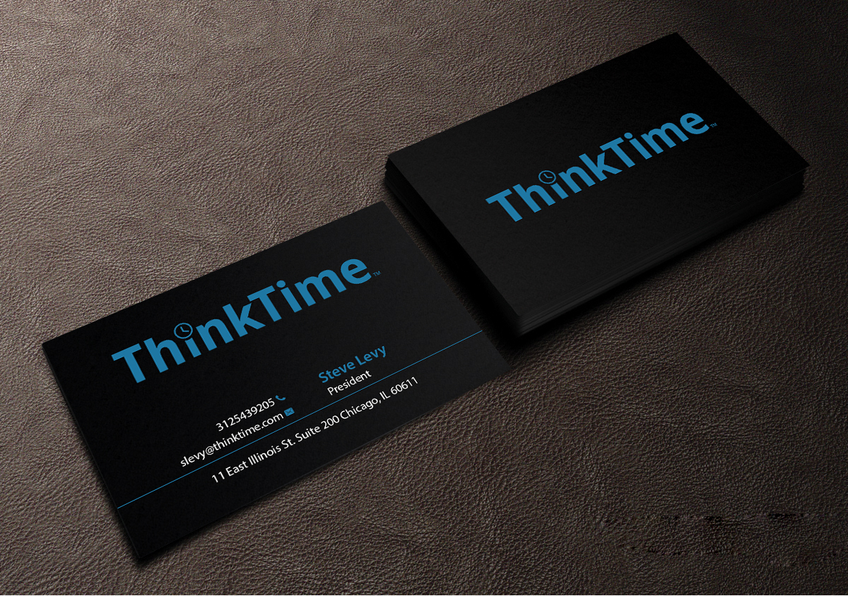 Business Card Design by Creations Box 2015 for ThinkTime  | Design #10303971