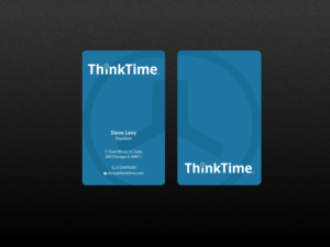 Business Card Design by Creations Box 2015 for ThinkTime  | Design: #10303974