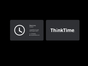 Business Card Design by Creations Box 2015 for ThinkTime  | Design: #10303975