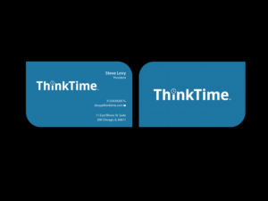 Business Card Design by Creations Box 2015 for ThinkTime  | Design: #10303981