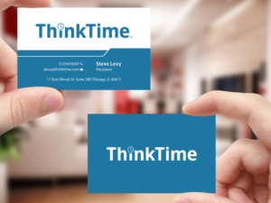Business Card Design by Creations Box 2015 for ThinkTime  | Design: #10303984