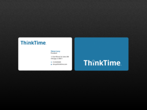 Business Card Design by Creations Box 2015 for ThinkTime  | Design: #10303995