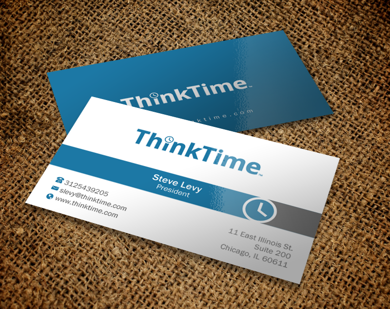 Visitenkarten-Design von Brand aid für ThinkTime  | Design #10312254