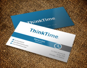 Business Card Design by Brand aid for ThinkTime  | Design: #10312254