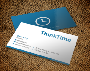 Business Card Design by Brand aid for ThinkTime  | Design: #10312257