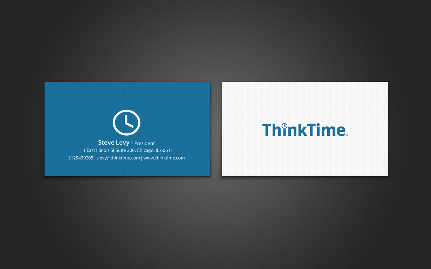 Visitenkarten-Design von chandrayaan.creative für ThinkTime  | Design #10297580