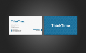 Business Card Design by chandrayaan.creative for ThinkTime  | Design: #10297584