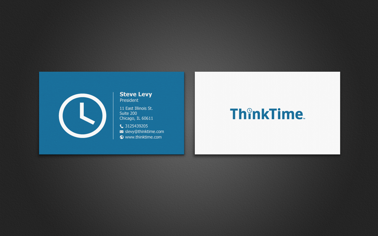 Visitenkarten-Design von chandrayaan.creative für ThinkTime  | Design #10297585