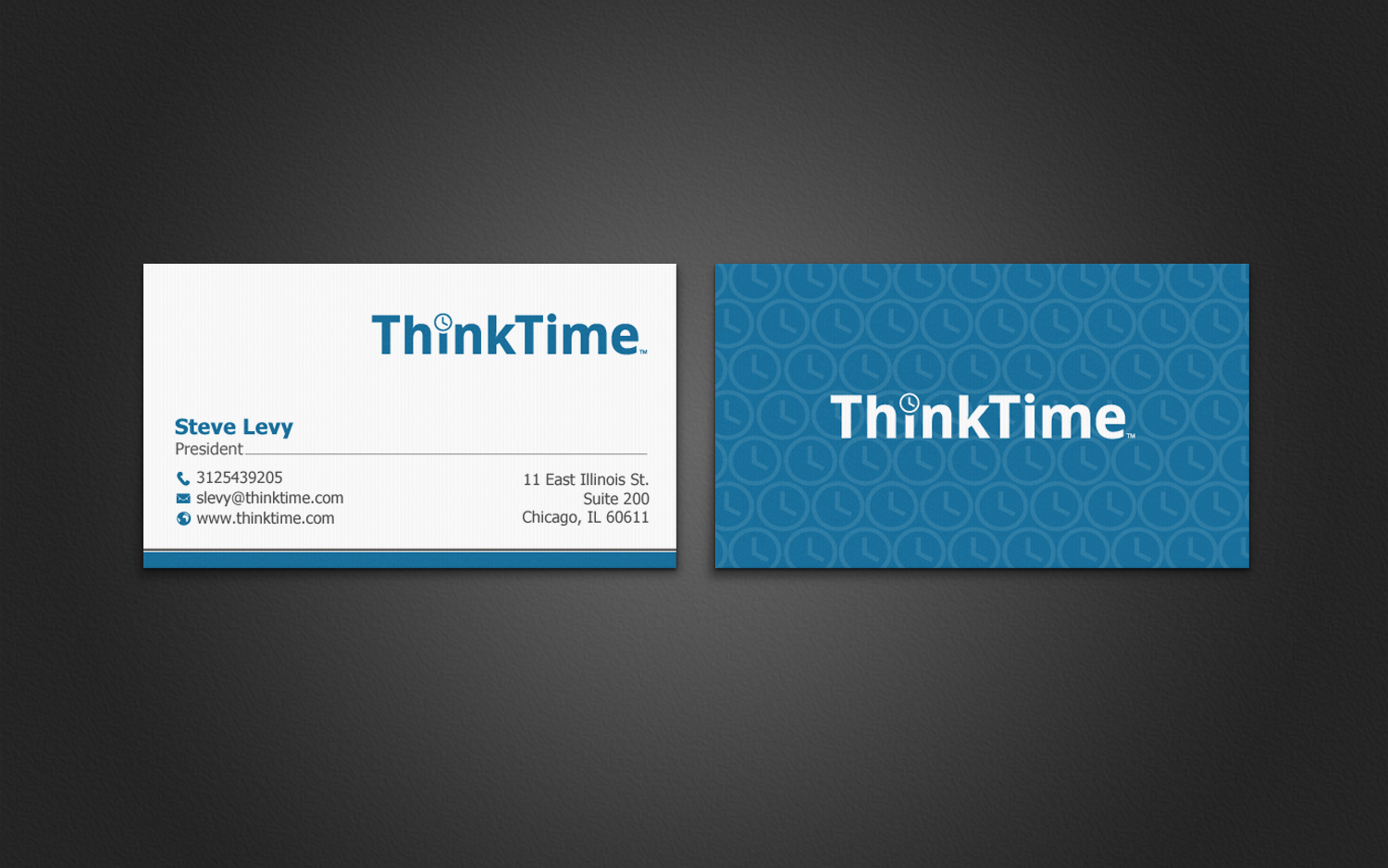Business Card Design by chandrayaan.creative for ThinkTime  | Design #10297586