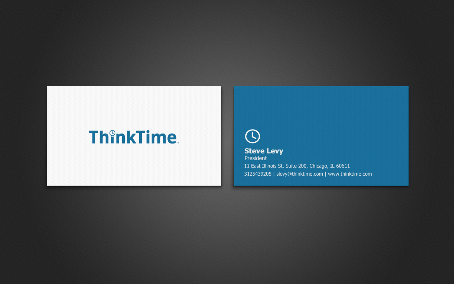 Visitenkarten-Design von chandrayaan.creative für ThinkTime  | Design #10297588