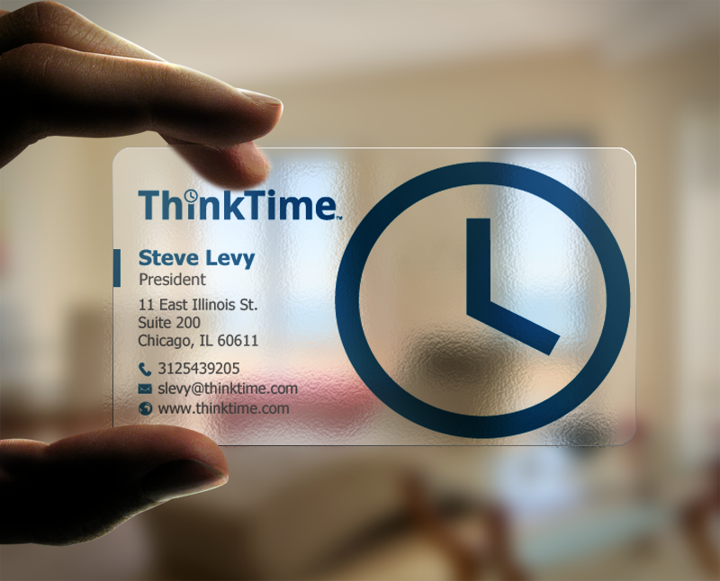 Business Card Design by chandrayaan.creative for ThinkTime  | Design #10297590