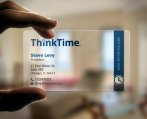 Business Card Design by chandrayaan.creative for ThinkTime  | Design: #10297592