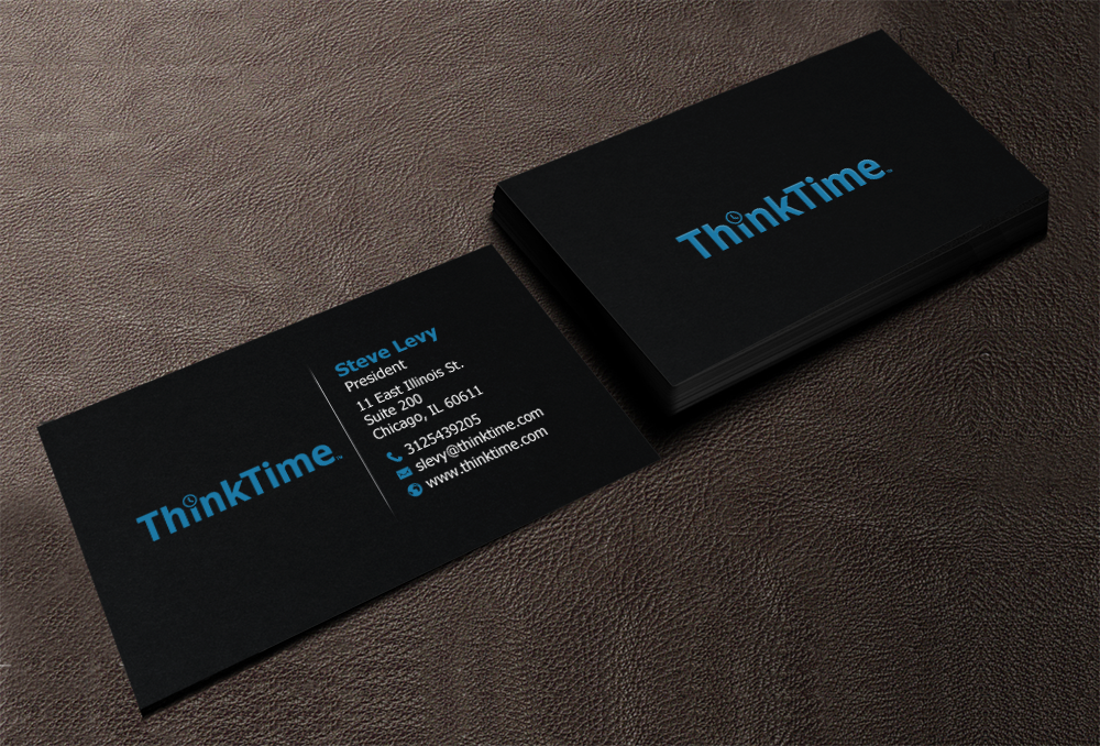Visitenkarten-Design von chandrayaan.creative für ThinkTime  | Design #10297594