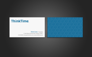 Business Card Design by chandrayaan.creative for ThinkTime  | Design: #10297600