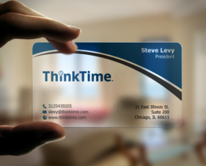 Business Card Design by chandrayaan.creative for ThinkTime  | Design: #10302160