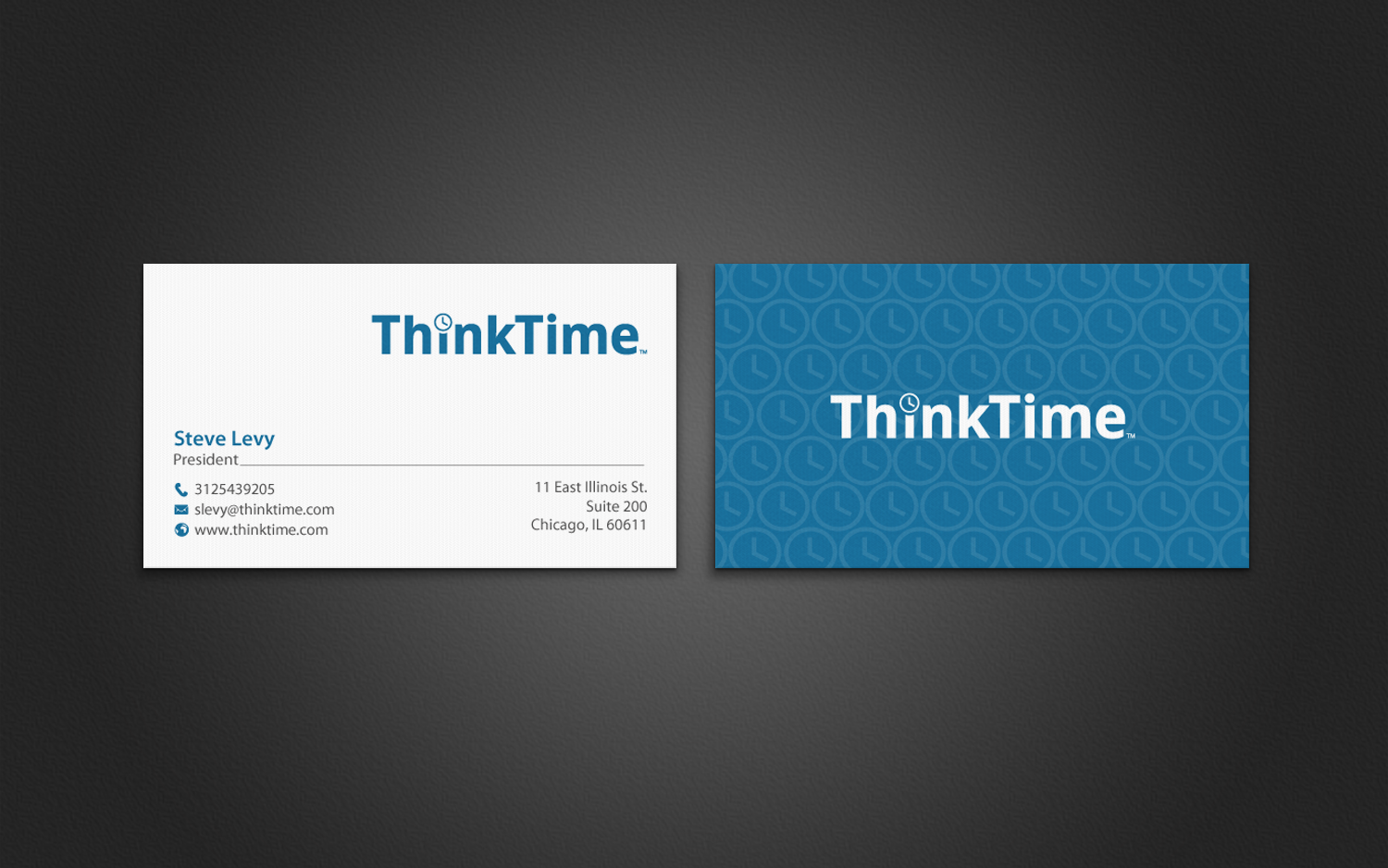 Business Card Design by chandrayaan.creative for ThinkTime  | Design #10302167