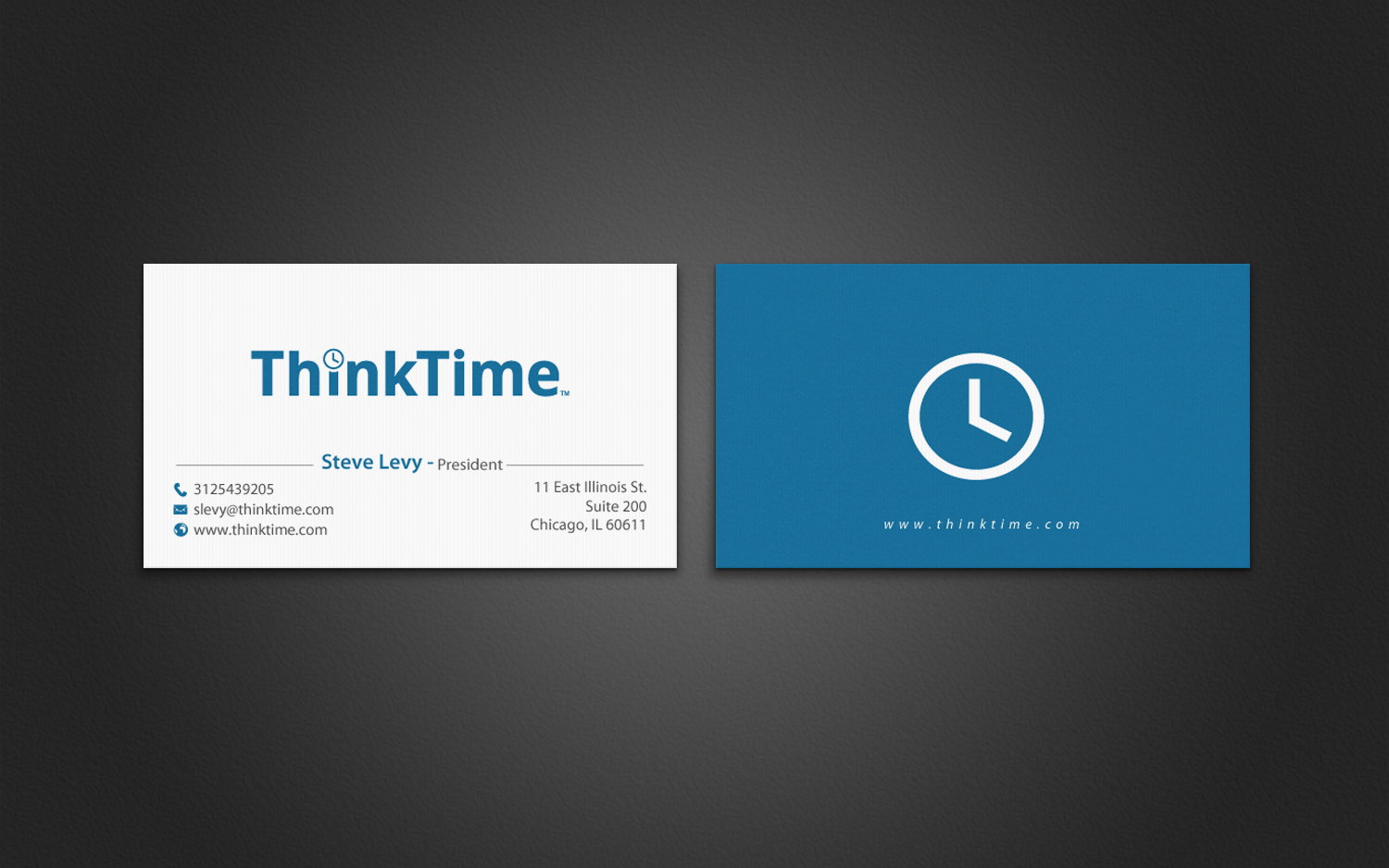 Visitenkarten-Design von chandrayaan.creative für ThinkTime  | Design #10302169