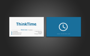 Business Card Design by chandrayaan.creative for ThinkTime  | Design: #10302169