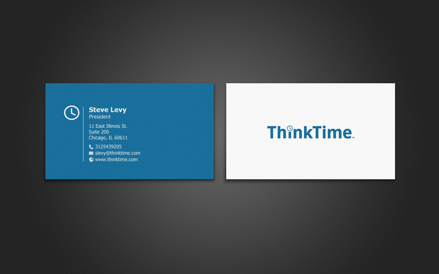 Visitenkarten-Design von chandrayaan.creative für ThinkTime  | Design #10302170