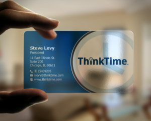 Business Card Design by chandrayaan.creative for ThinkTime  | Design: #10302171