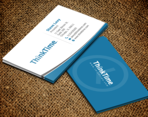Business Card Design by chandrayaan.creative for ThinkTime  | Design: #10302175