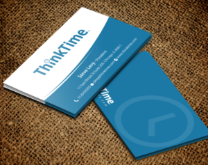 Business Card Design by chandrayaan.creative for ThinkTime  | Design: #10302177