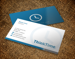 Business Card Design by chandrayaan.creative for ThinkTime  | Design: #10302205