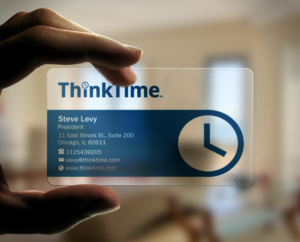 Business Card Design by chandrayaan.creative for ThinkTime  | Design: #10302213