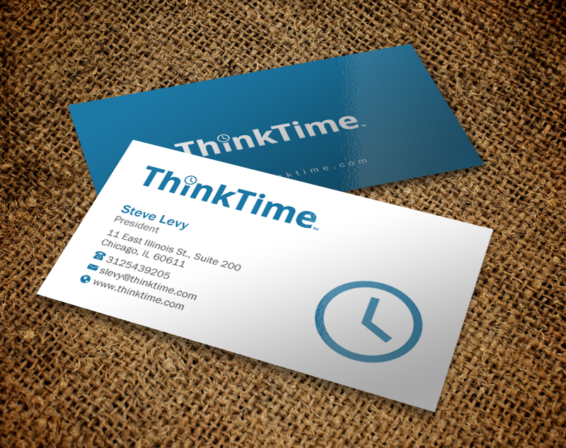 Business Card Design by chandrayaan.creative for ThinkTime  | Design #10302214