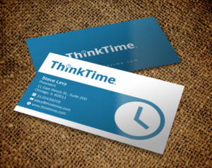 Business Card Design by chandrayaan.creative for ThinkTime  | Design: #10302215