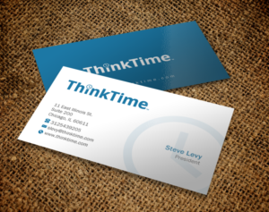 Business Card Design by chandrayaan.creative for ThinkTime  | Design: #10302222