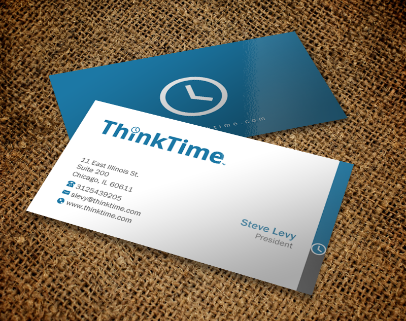 Business Card Design by chandrayaan.creative for ThinkTime  | Design #10302223