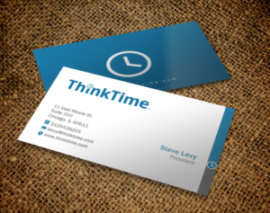 Business Card Design by chandrayaan.creative for ThinkTime  | Design: #10302223