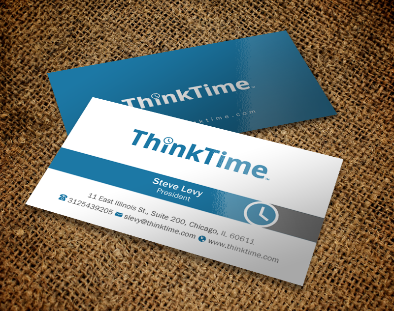 Business Card Design by chandrayaan.creative for ThinkTime  | Design #10302224