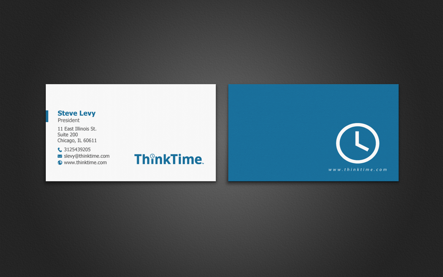 Business Card Design by chandrayaan.creative for ThinkTime  | Design #10312239