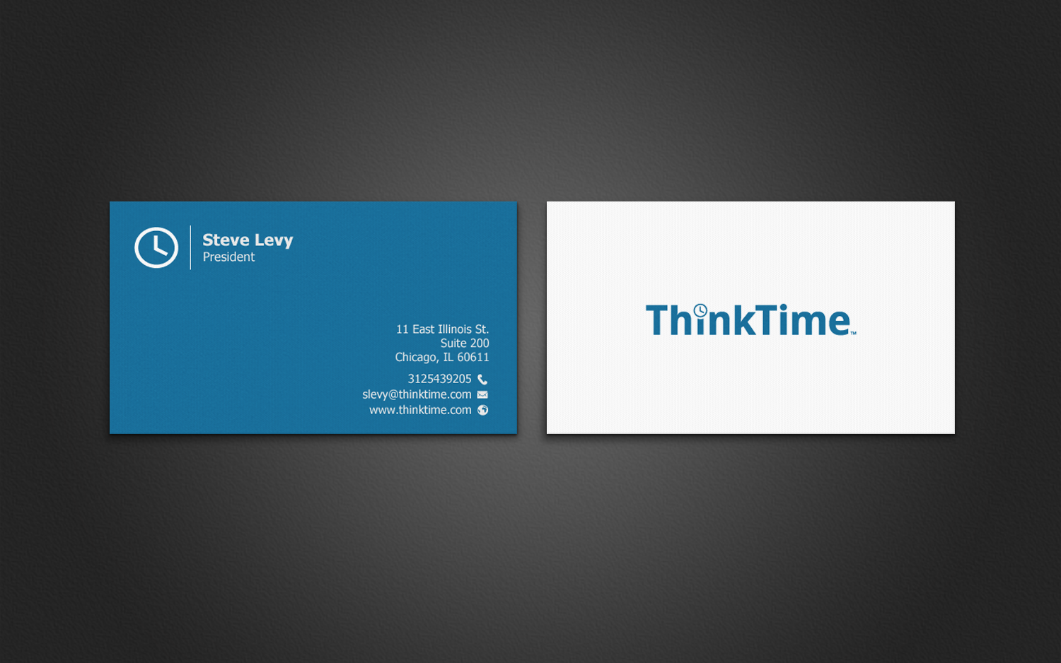 Visitenkarten-Design von chandrayaan.creative für ThinkTime  | Design #10312241