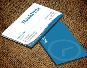 Business Card Design by chandrayaan.creative for ThinkTime  | Design: #10312244