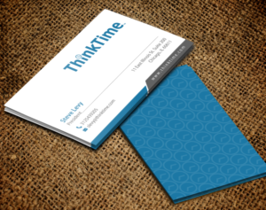Business Card Design by chandrayaan.creative for ThinkTime  | Design: #10312245