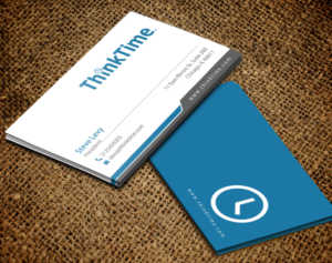 Business Card Design by chandrayaan.creative for ThinkTime  | Design: #10312247
