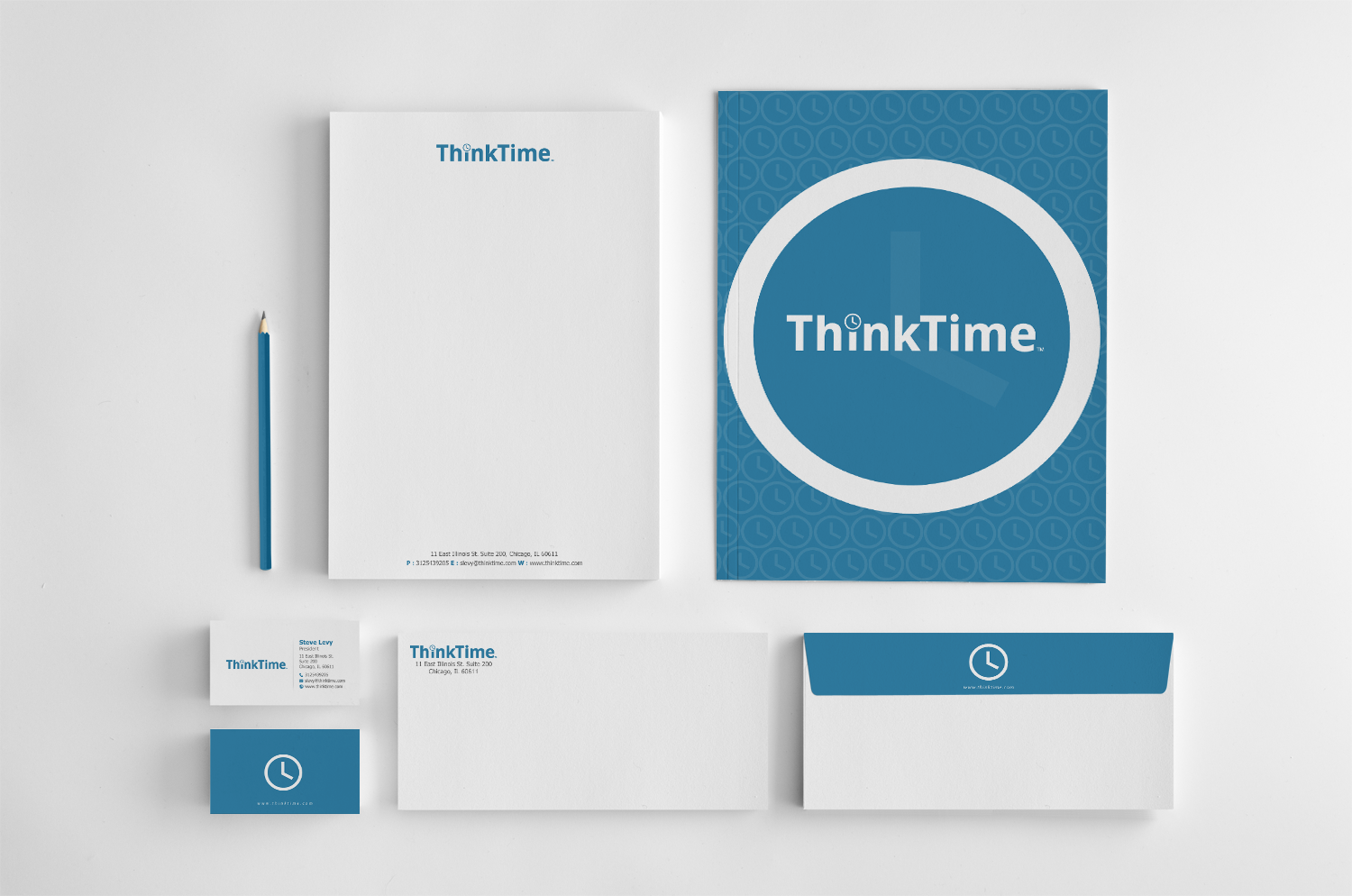 Business Card Design by chandrayaan.creative for ThinkTime  | Design #10385933